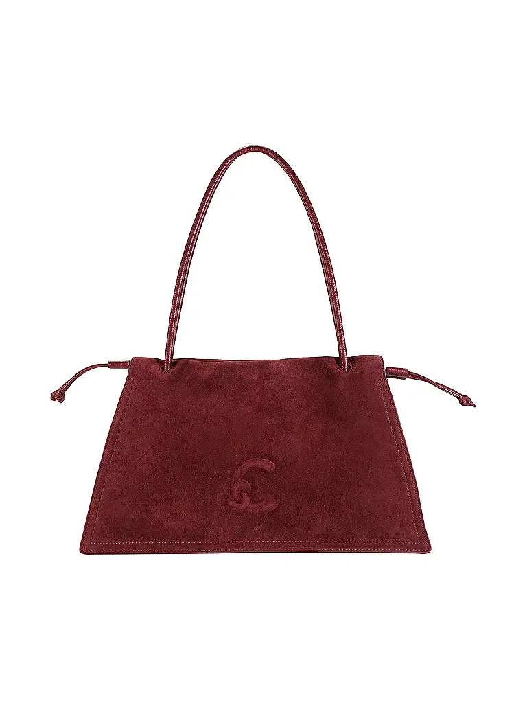 COCCINELLE | Bolso de cuero - Bolso bandolera COCCINELLEDULSE | Rojo oscuro