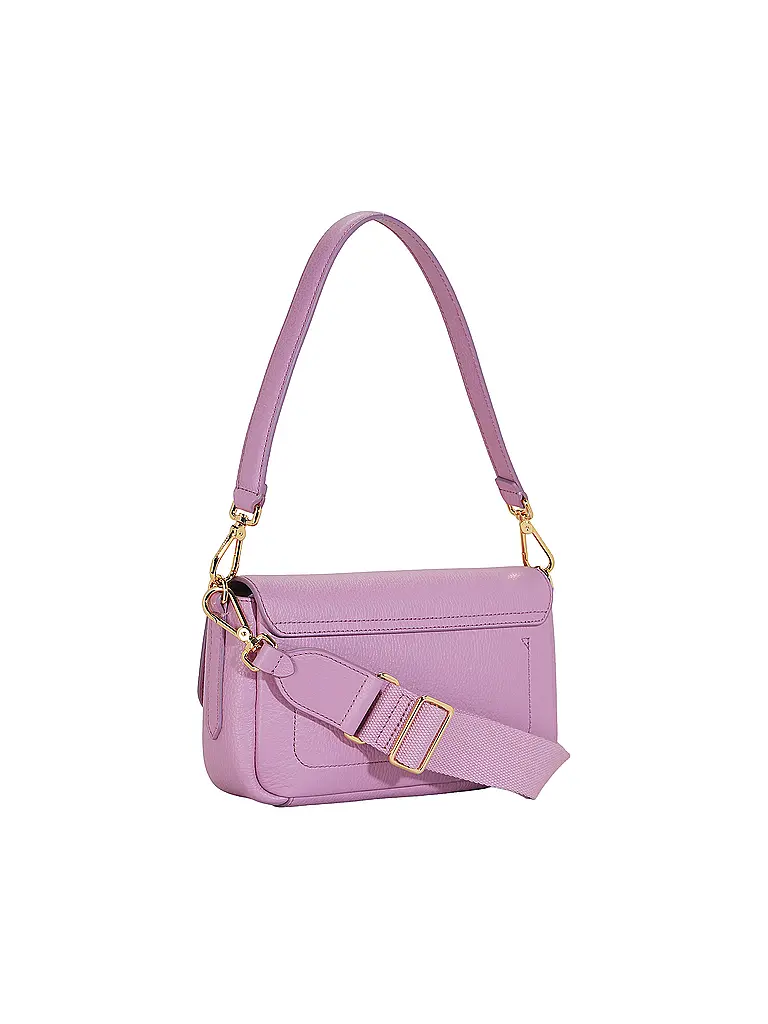 COCCINELLE | Bolso de cuero - Bolso de hombro C-ME LOCK Medium | Fucsia