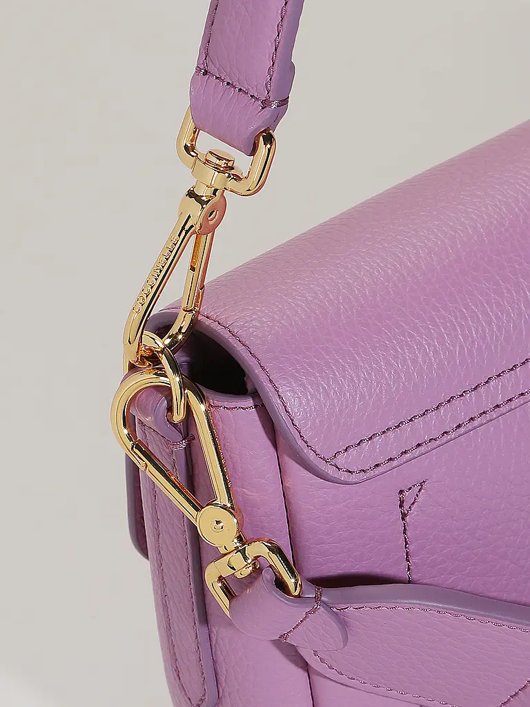 COCCINELLE | Bolso de cuero - Bolso de hombro C-ME LOCK Medium | Fucsia
