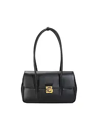 COCCINELLE | Bolso de cuero - Bolso de hombro C-ME LOCK | Negro