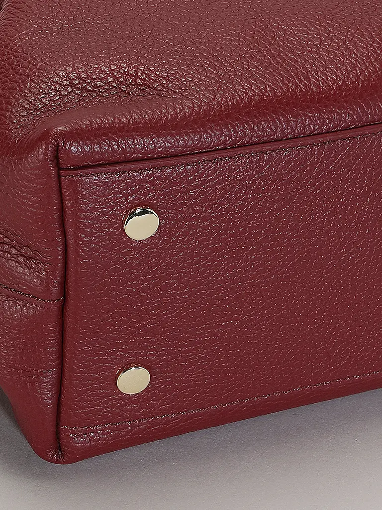 COCCINELLE | Bolso de cuero - Bolso de mano COCCINELLEMALORY | Rojo oscuro