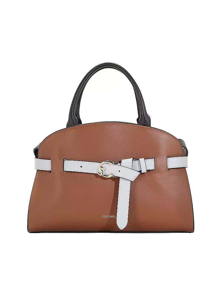 COCCINELLE | Bolso de cuero - Bolso de mano COCCINELLESABINE TRICOLORE | Marrón