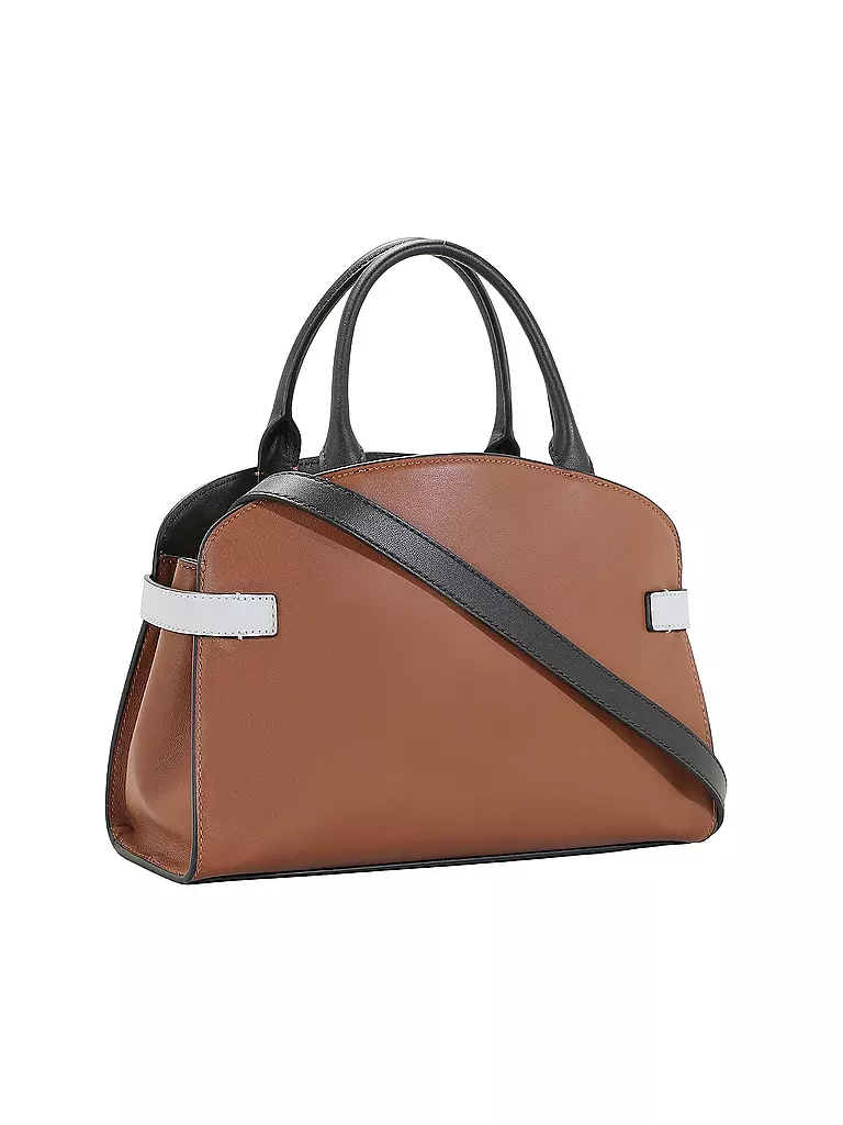 COCCINELLE | Bolso de cuero - Bolso de mano COCCINELLESABINE TRICOLORE | Marrón