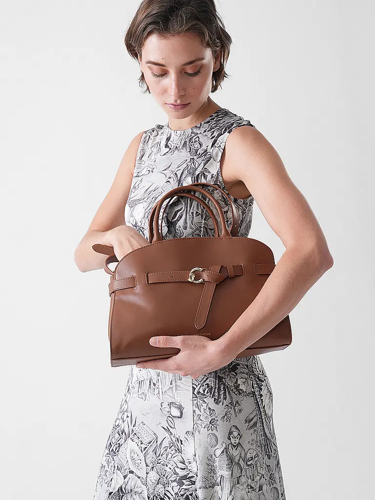 COCCINELLE | Bolso de cuero - Bolso de mano COCCINELLESABINE | Marrón