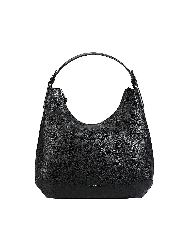 COCCINELLE | Bolso de cuero - Bolso Hobo COCCINELLEREBEKKA Small | Negro