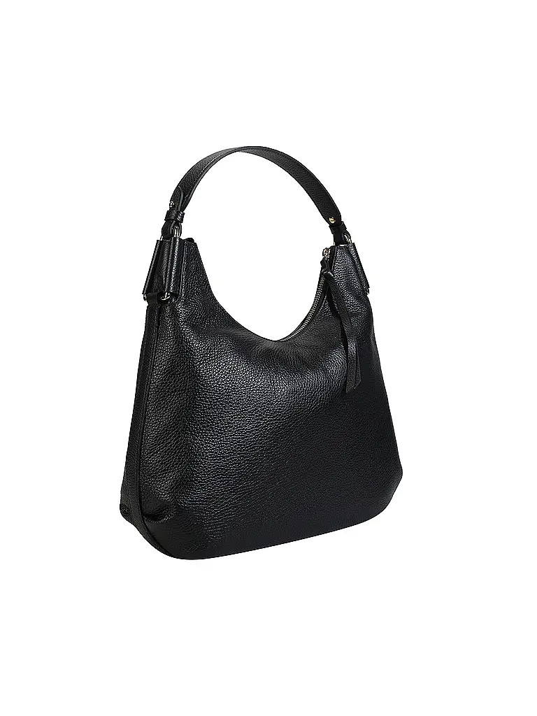 COCCINELLE | Bolso de cuero - Bolso Hobo COCCINELLEREBEKKA Small | Negro