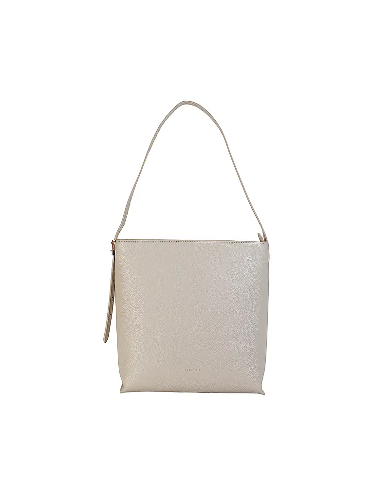 COCCINELLE | Bolso de cuero - Hobo Bag C-ME | Crema