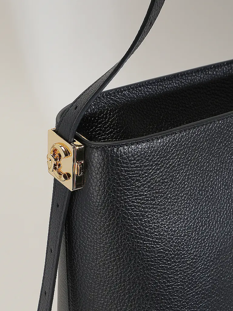 COCCINELLE | Bolso de cuero - Hobo Bag C-ME | Negro