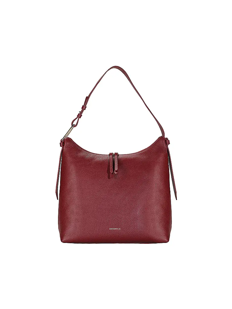 COCCINELLE | Bolso de cuero - Hobo COCCINELLEMALORY | Rojo oscuro