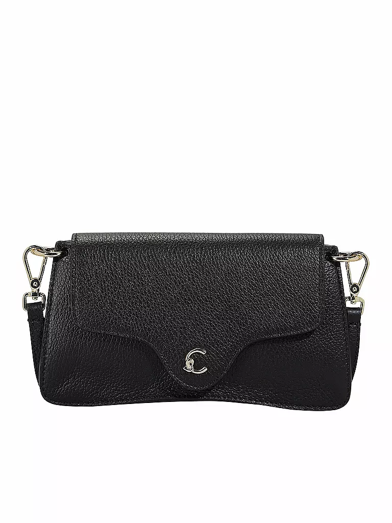 COCCINELLE | Bolso de cuero - Mini Bag C-ME | Negro