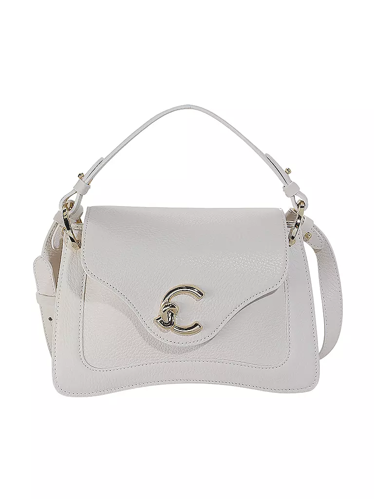COCCINELLE | Bolso de cuero - Mini Bag C-ME | Blanco