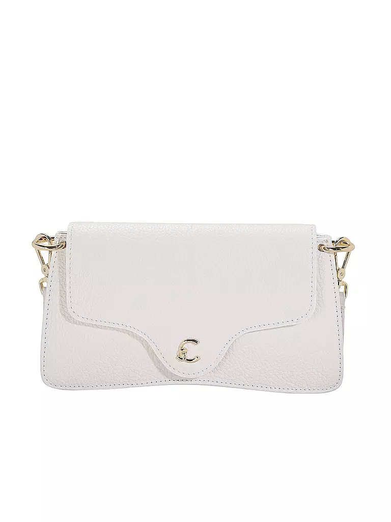 COCCINELLE | Bolso de cuero - Mini Bag C-ME | Blanco