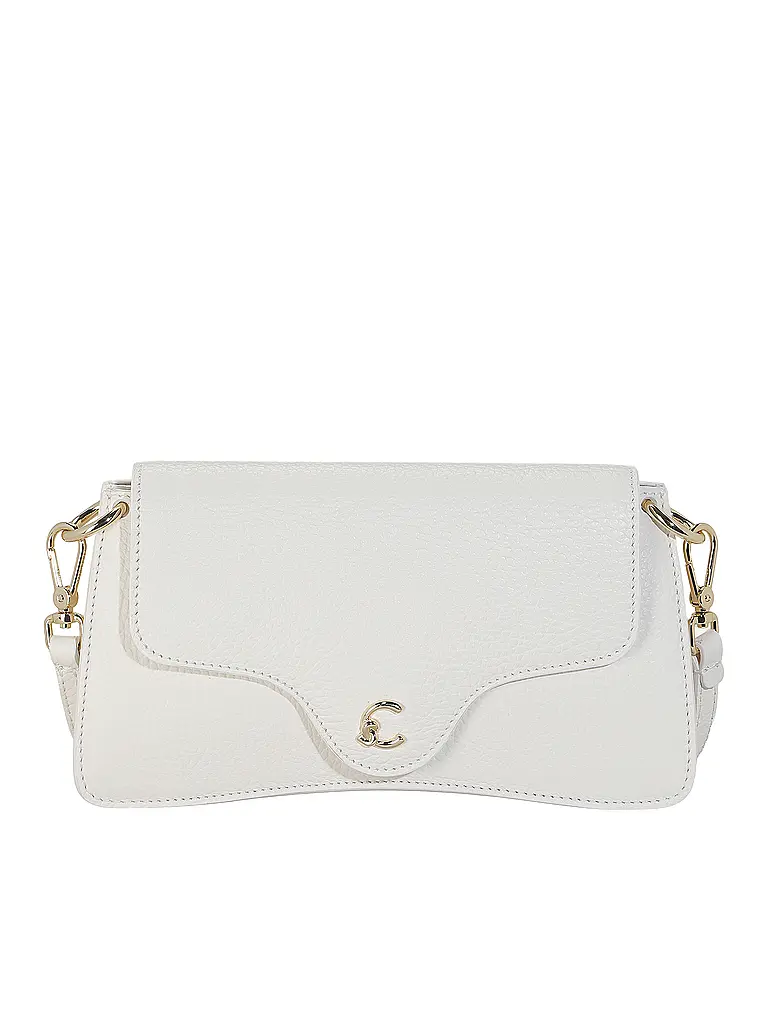 COCCINELLE | Bolso de cuero - Mini Bag C-ME | Crema