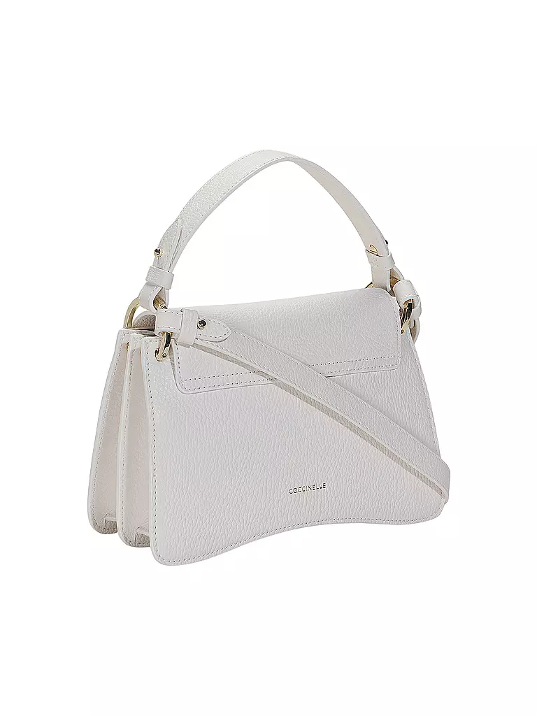 COCCINELLE | Bolso de cuero - Mini Bag C-ME | Blanco