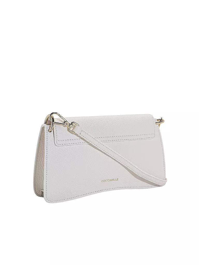 COCCINELLE | Bolso de cuero - Mini Bag C-ME | Blanco