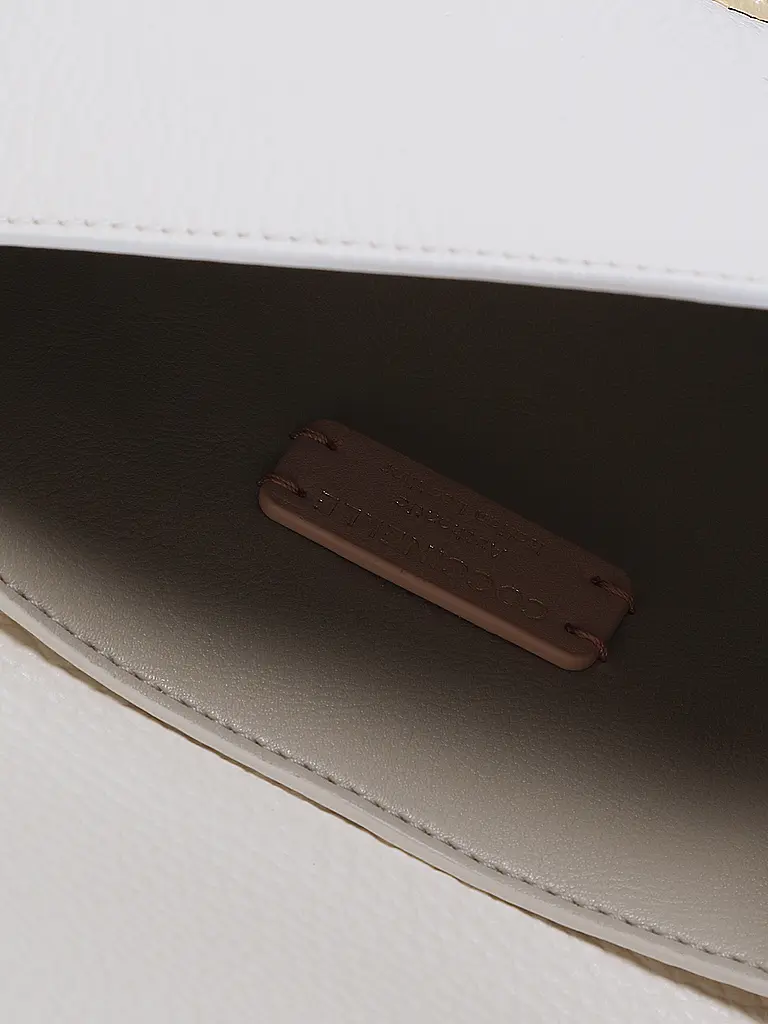 COCCINELLE | Bolso de cuero - Mini Bag C-ME | Crema
