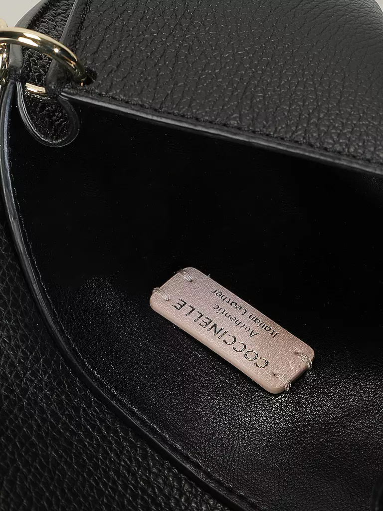 COCCINELLE | Bolso de cuero - Mini Bag C-ME | Negro