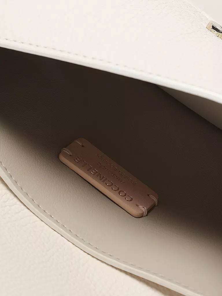 COCCINELLE | Bolso de cuero - Mini Bag C-ME | Blanco