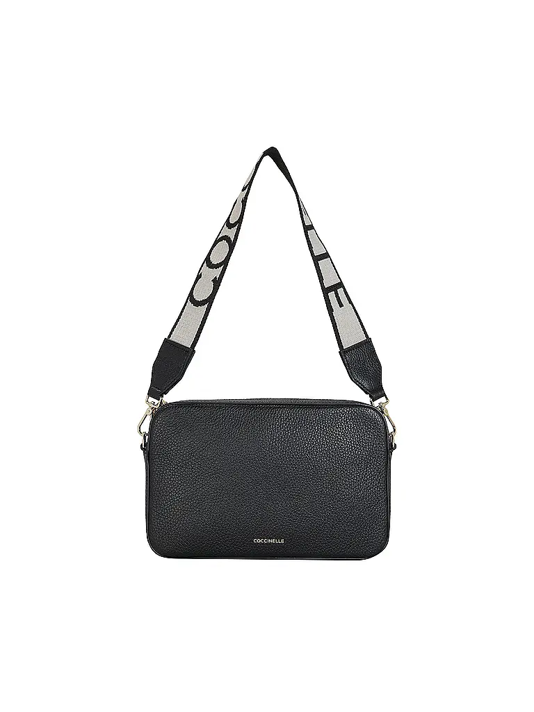 COCCINELLE | Bolso de cuero - Mini Bag TEBE | Negro