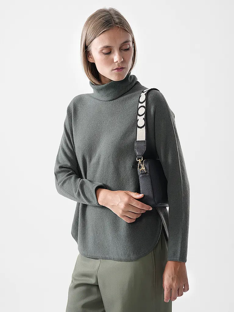 COCCINELLE | Bolso de cuero - Mini Bag TEBE | Negro