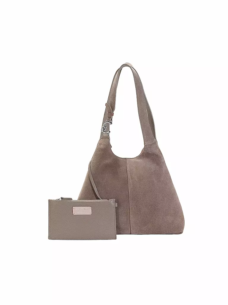 COCCINELLE | Bolso de cuero - Shopper C-EASY | Beige