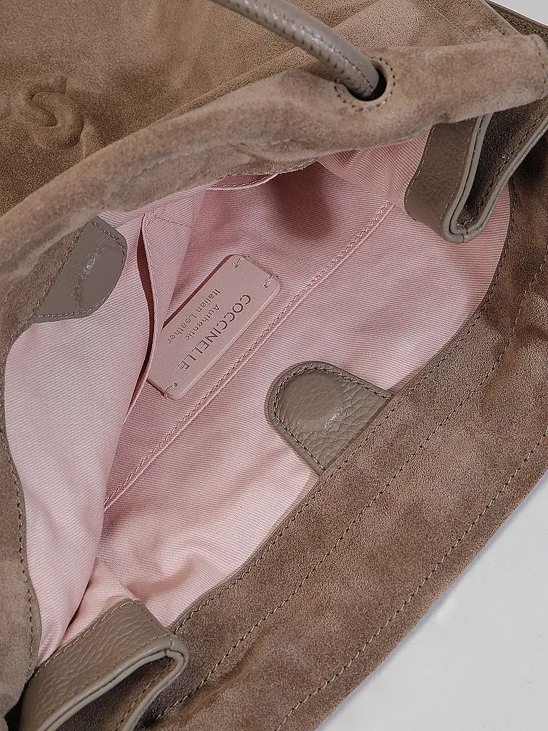 COCCINELLE | Bolso de cuero - Shopper COCCINELLE | Beige