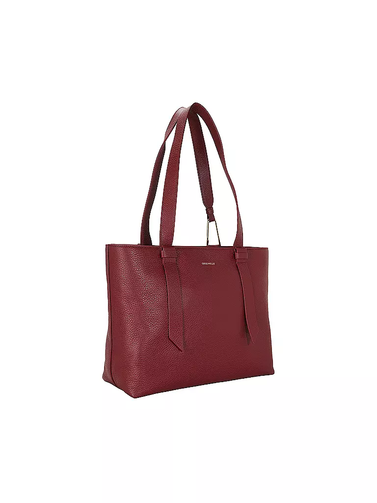 COCCINELLE | Bolso de cuero - Shopper COCCINELLEMALORY | Rojo oscuro