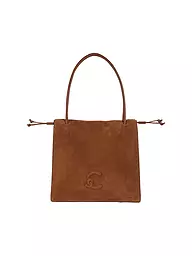 COCCINELLE | Bolso de cuero - Shopper COCCINELLESULSE | Camel