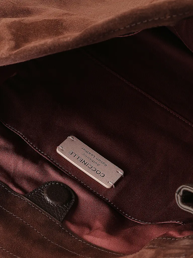 COCCINELLE | Bolso de cuero - Shopper COCCINELLESULSE | Marrón