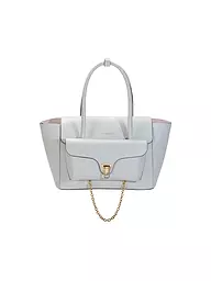 COCCINELLE | Bolso de cuero - Shopper DOBBLE BEAT | Azul claro