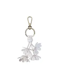 COCCINELLE | Charm para bolso FLOWERS | Blanco