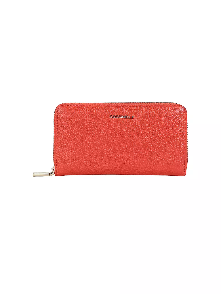 COCCINELLE | Geldbörse METALLIC SOFT | Rojo