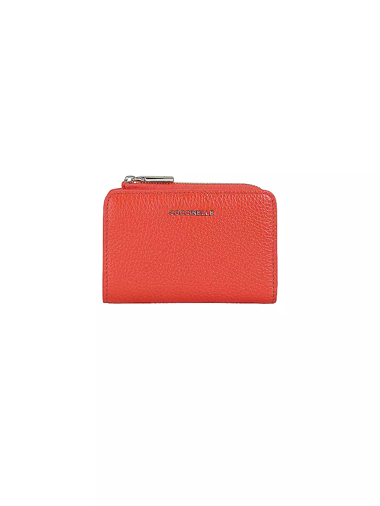 COCCINELLE | Geldbörse METALLIC SOFT | Naranja