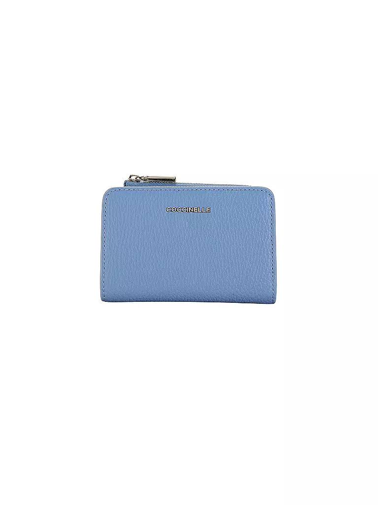 COCCINELLE | Geldbörse METALLIC SOFT | Azul claro