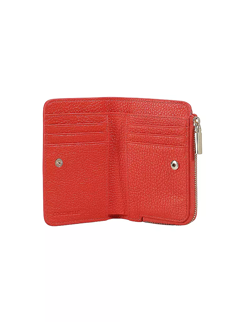 COCCINELLE | Geldbörse METALLIC SOFT | Naranja