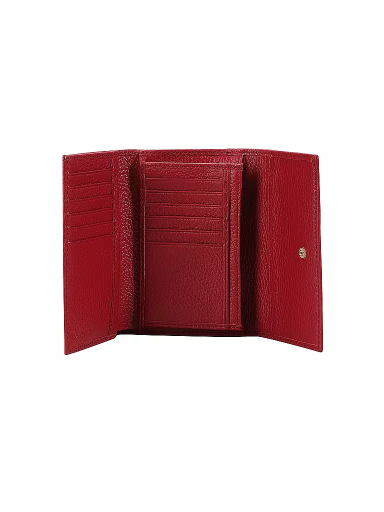 COCCINELLE | Geldbörse METALLIC SOFT | Rojo