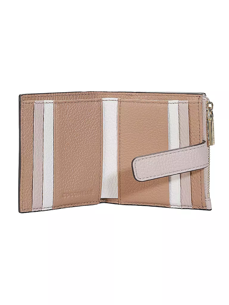 COCCINELLE | Geldbörse METALLIC TRICOLOR | Crema