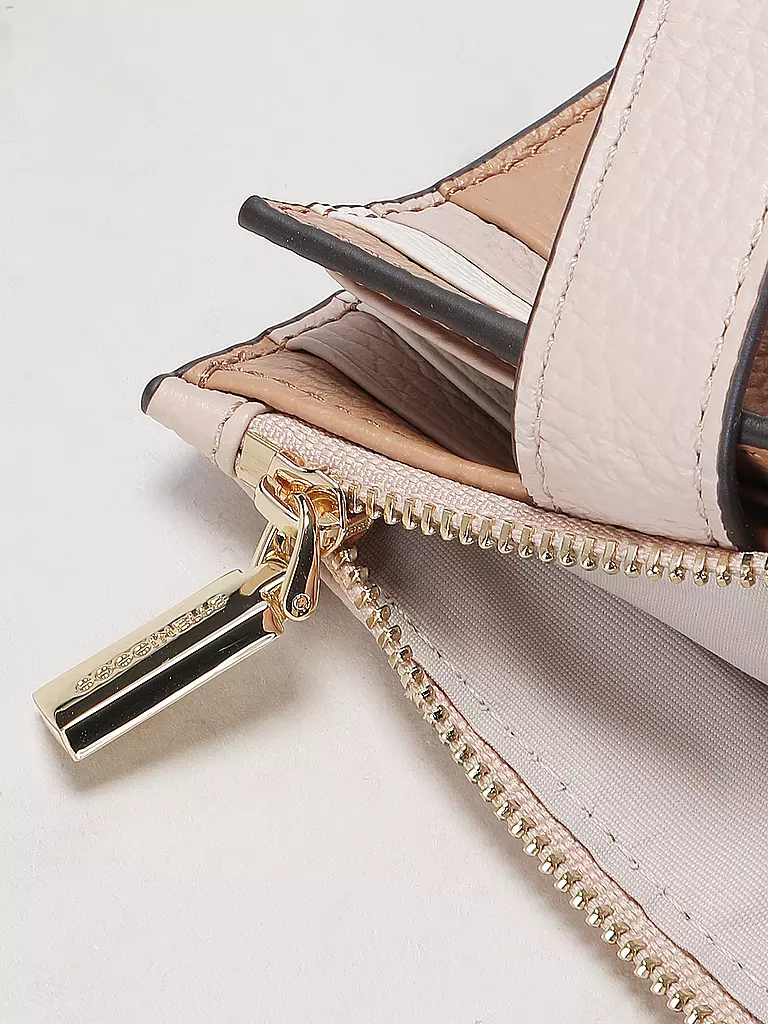 COCCINELLE | Geldbörse METALLIC TRICOLOR | Crema