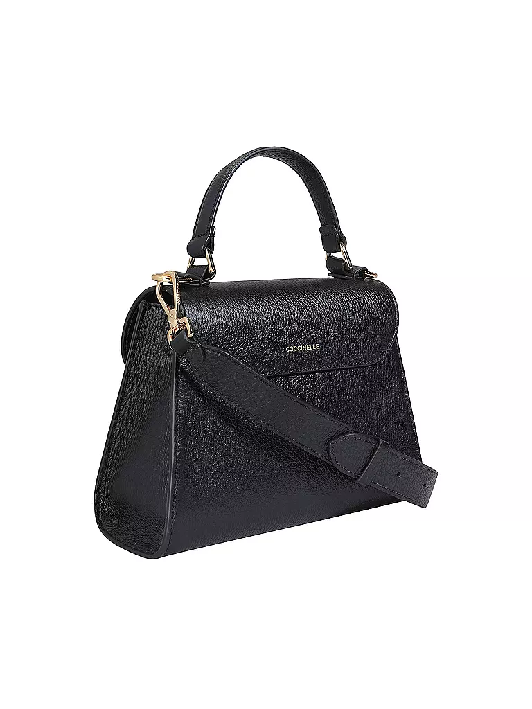 COCCINELLE | Ledertasche - Henkeltasche COCCINELLEDEW | Negro