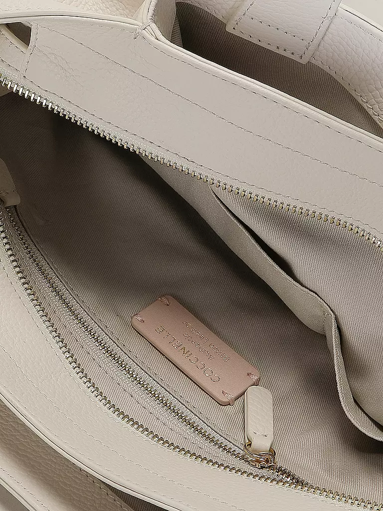 COCCINELLE | Ledertasche - Henkeltasche COCCINELLEMALORY | Blanco