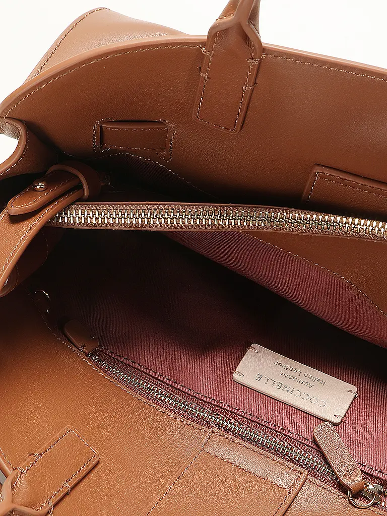 COCCINELLE | Ledertasche - Henkeltasche COCCINELLESABINE | Marrón