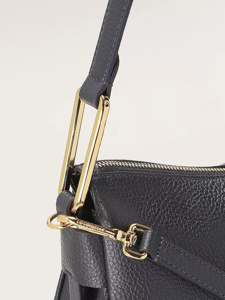 COCCINELLE | Ledertasche - Hobo COCCINELLEMAGIE SOFT Small  | Azul oscuro