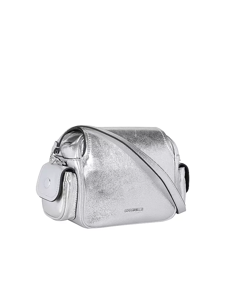 COCCINELLE | Ledertasche - Mini Bag COCCINELLECAMPUS | Plata