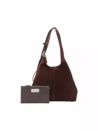 COCCINELLE | Bolso de cuero - Shopper C-EASY | Marrón