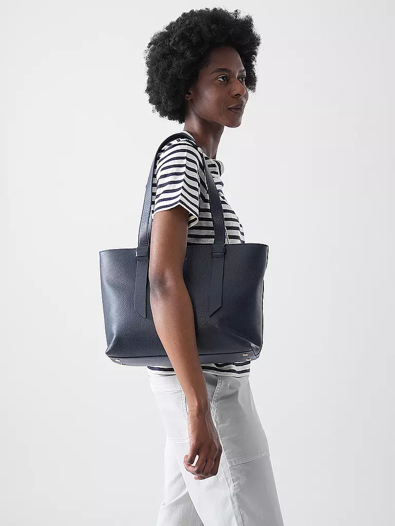 COCCINELLE | Ledertasche - Shopper COCCINELLEMALORY | Azul oscuro