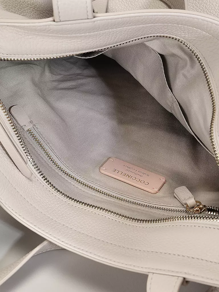 COCCINELLE | Ledertasche - Shopper COCCINELLEMALORY | Crema