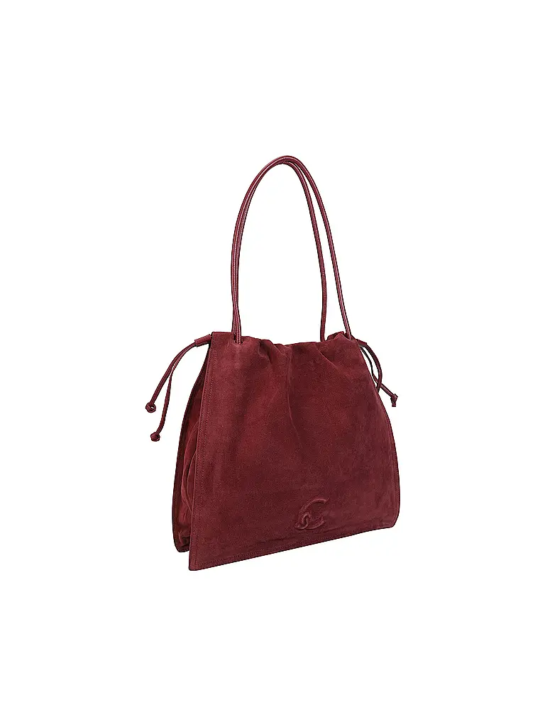 COCCINELLE | Ledertasche - Shoppper  COCCINELLE | Rojo oscuro