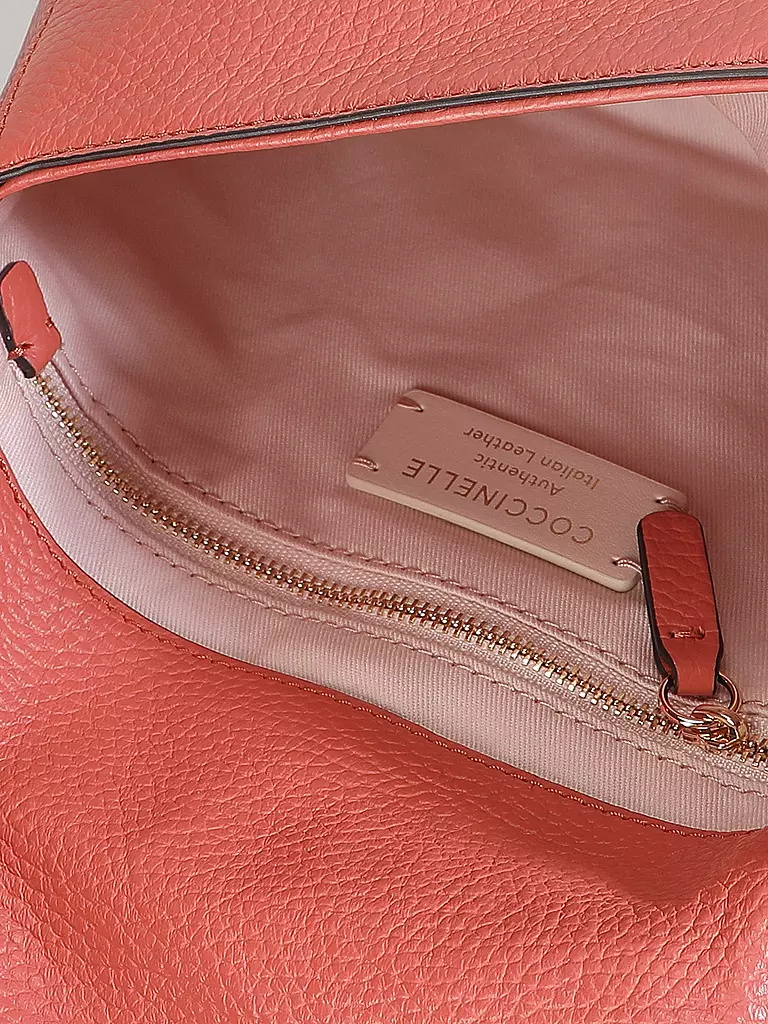 COCCINELLE | Ledertasche - Umhängetasche LIYA | Naranja