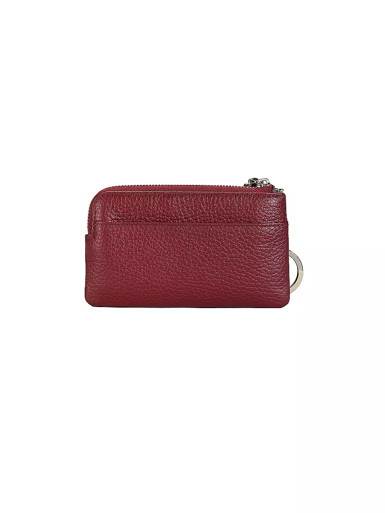 COCCINELLE | Llavero C-ME SOFTY | Rojo oscuro