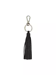 COCCINELLE | Llavero TASSEL | Negro